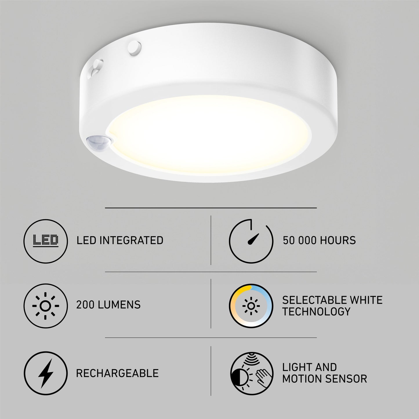 Accent under cabinet LED light 3CCT - pack of 3