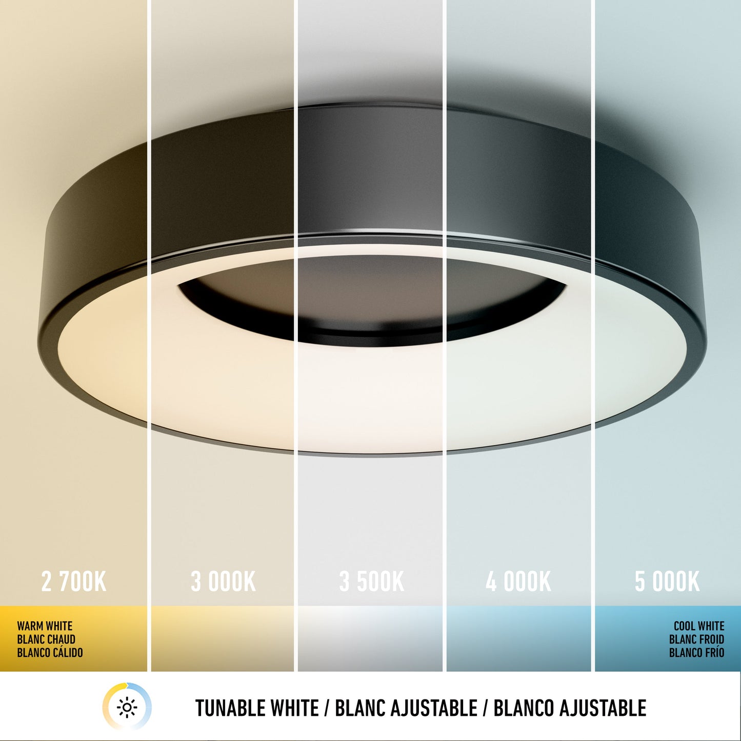 Aiden LED flush mount
