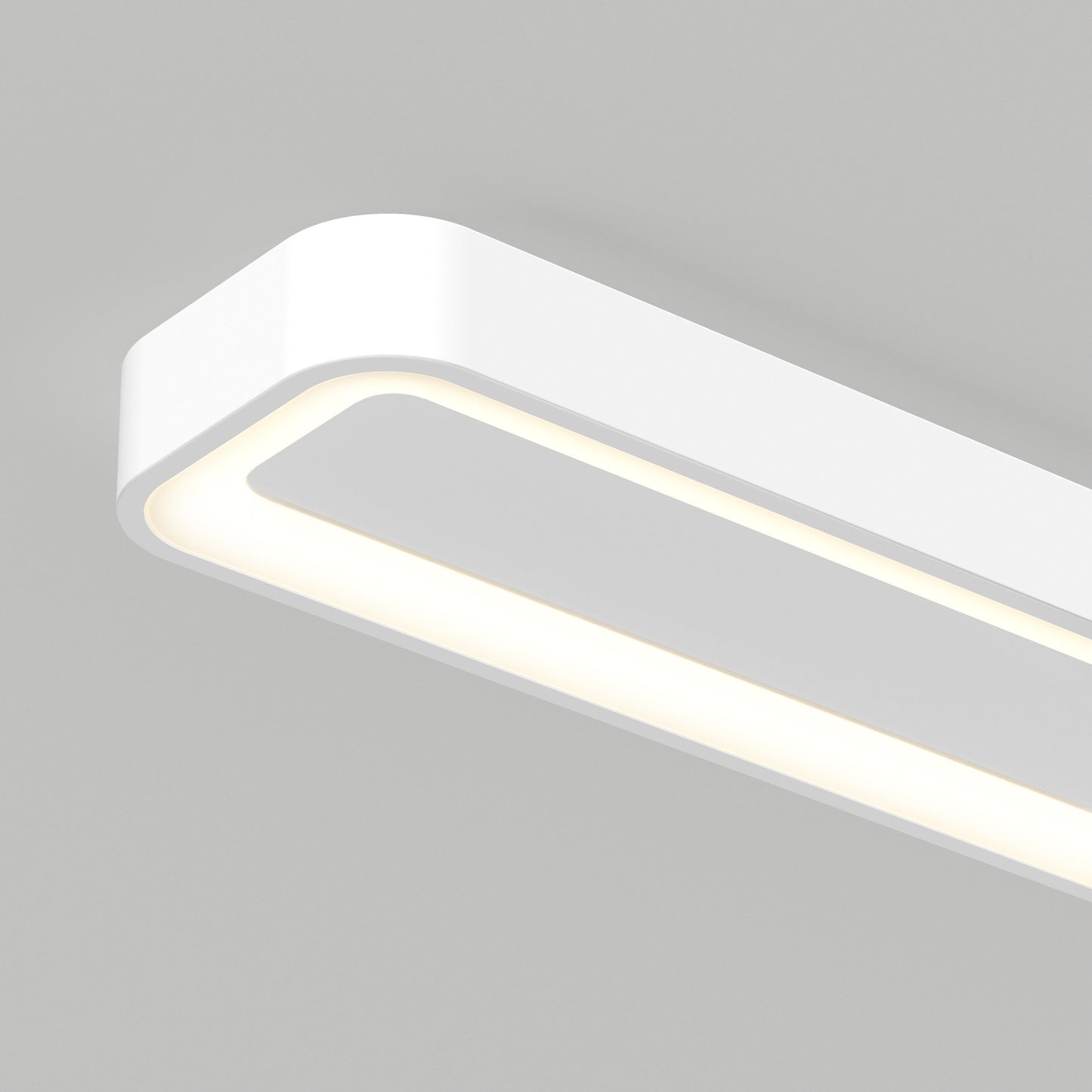 Aiden 48 in. LED modern flush mount light 5 CCT