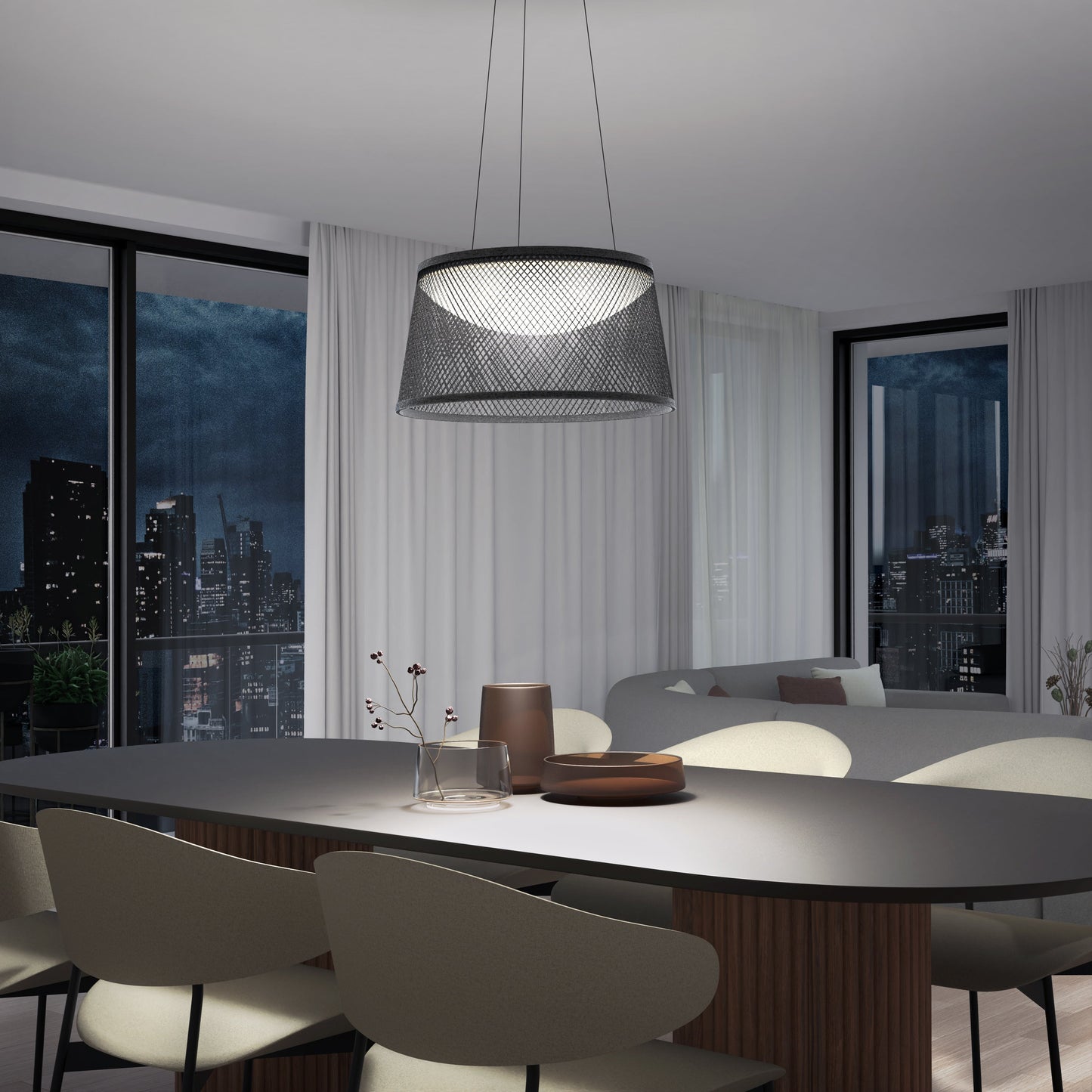 Adrian LED pendant light 3 CCT
