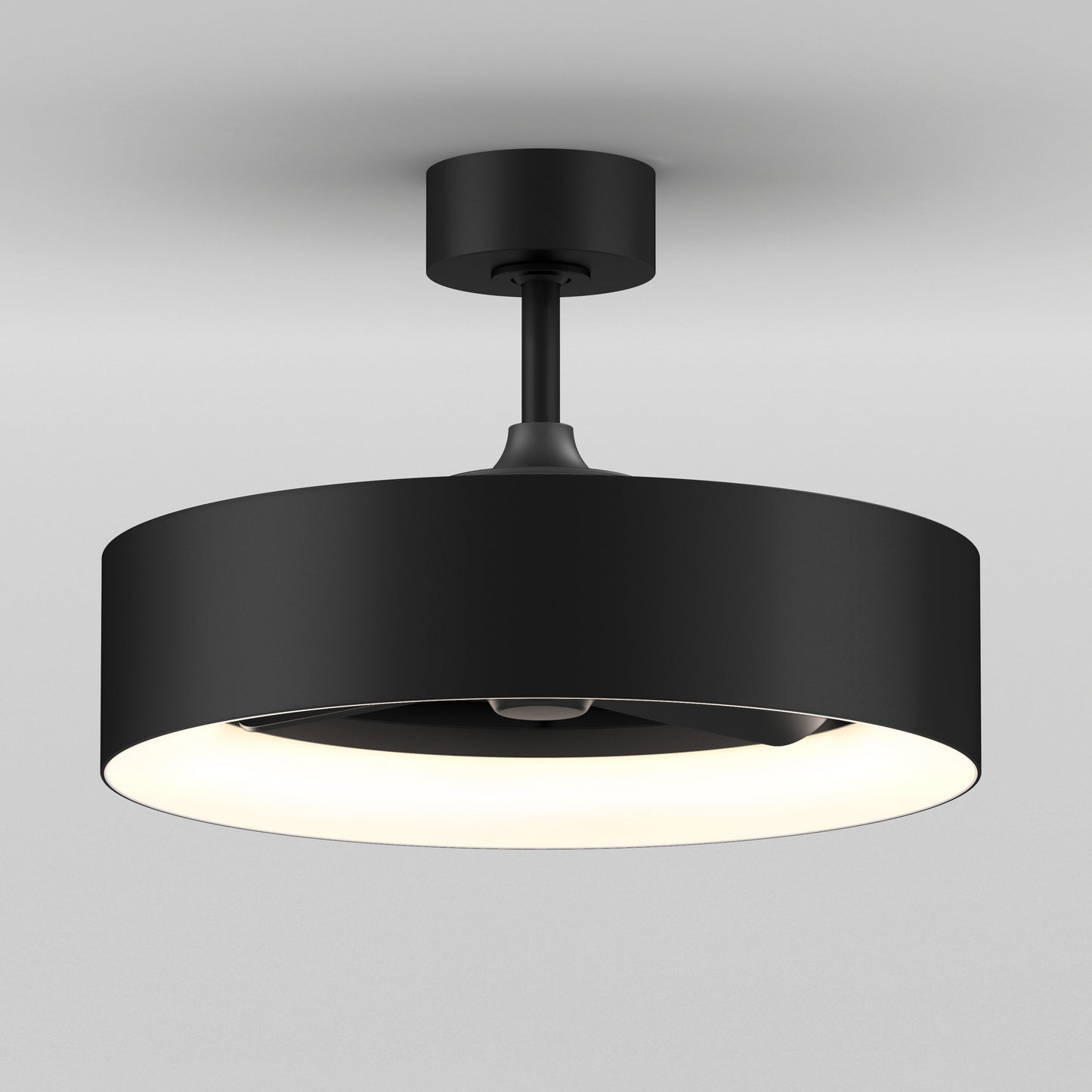 Aiden 24 in. LED modern ceiling fan 3 speeds - with remote