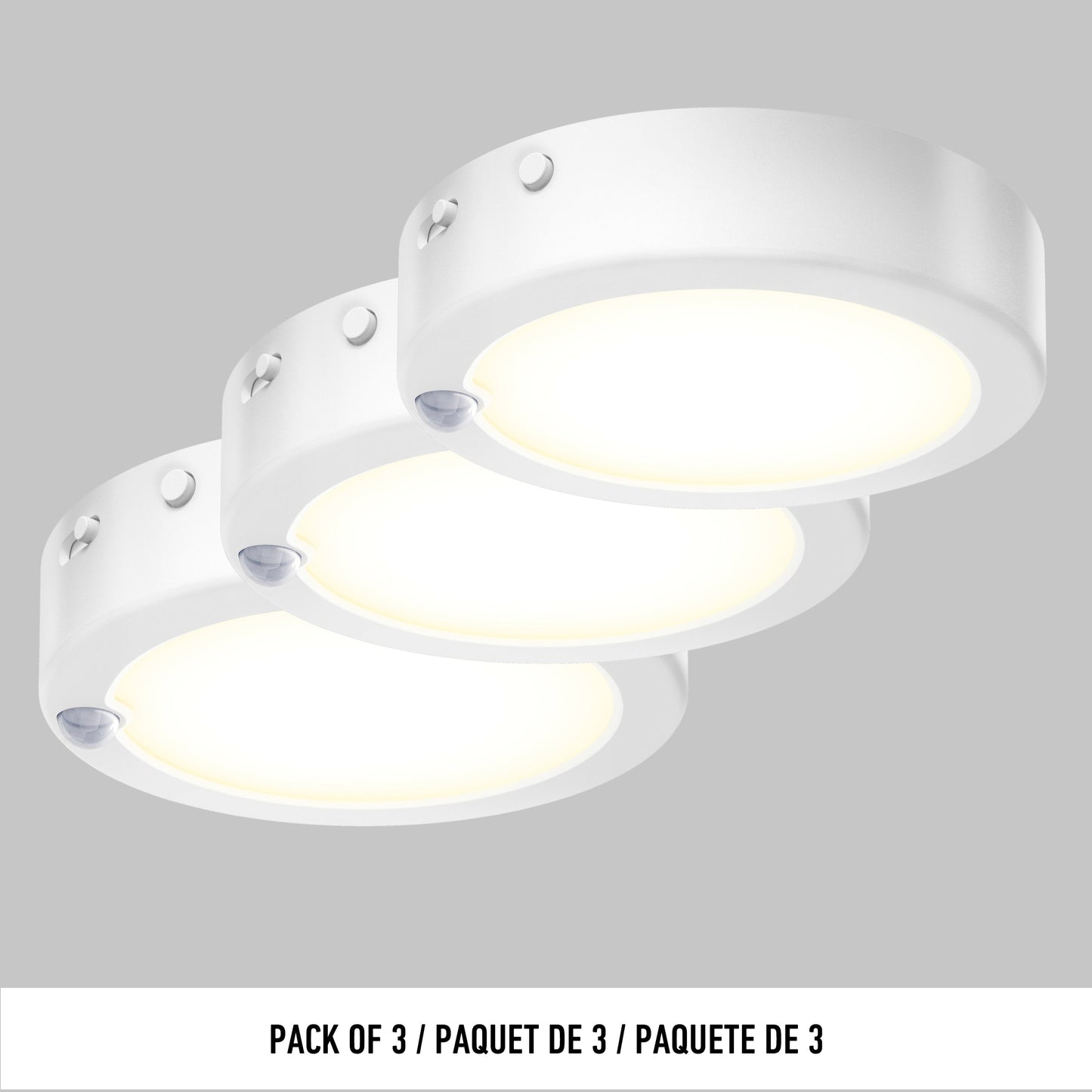 Accent under cabinet LED light 3CCT - pack of 3