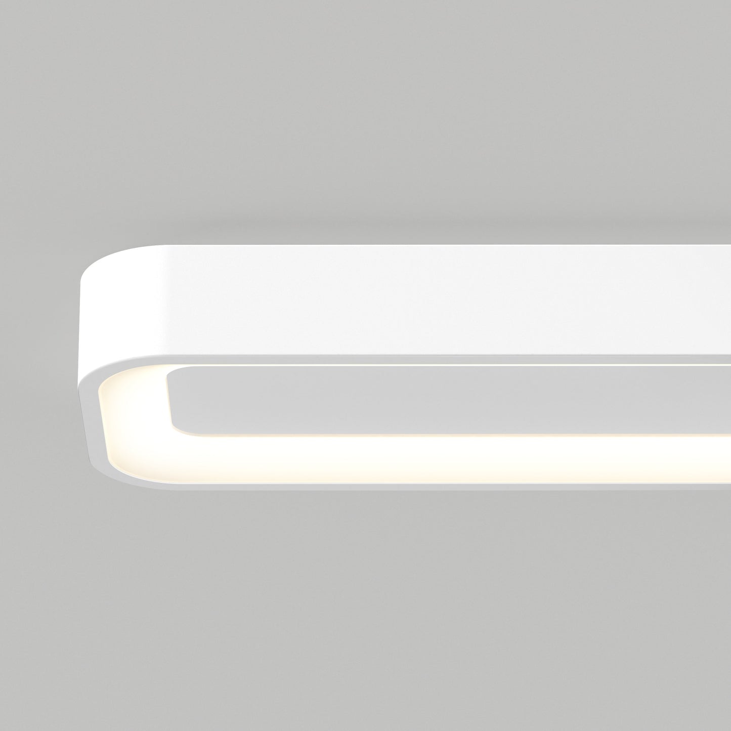 Aiden 48 in. LED modern flush mount light 5 CCT