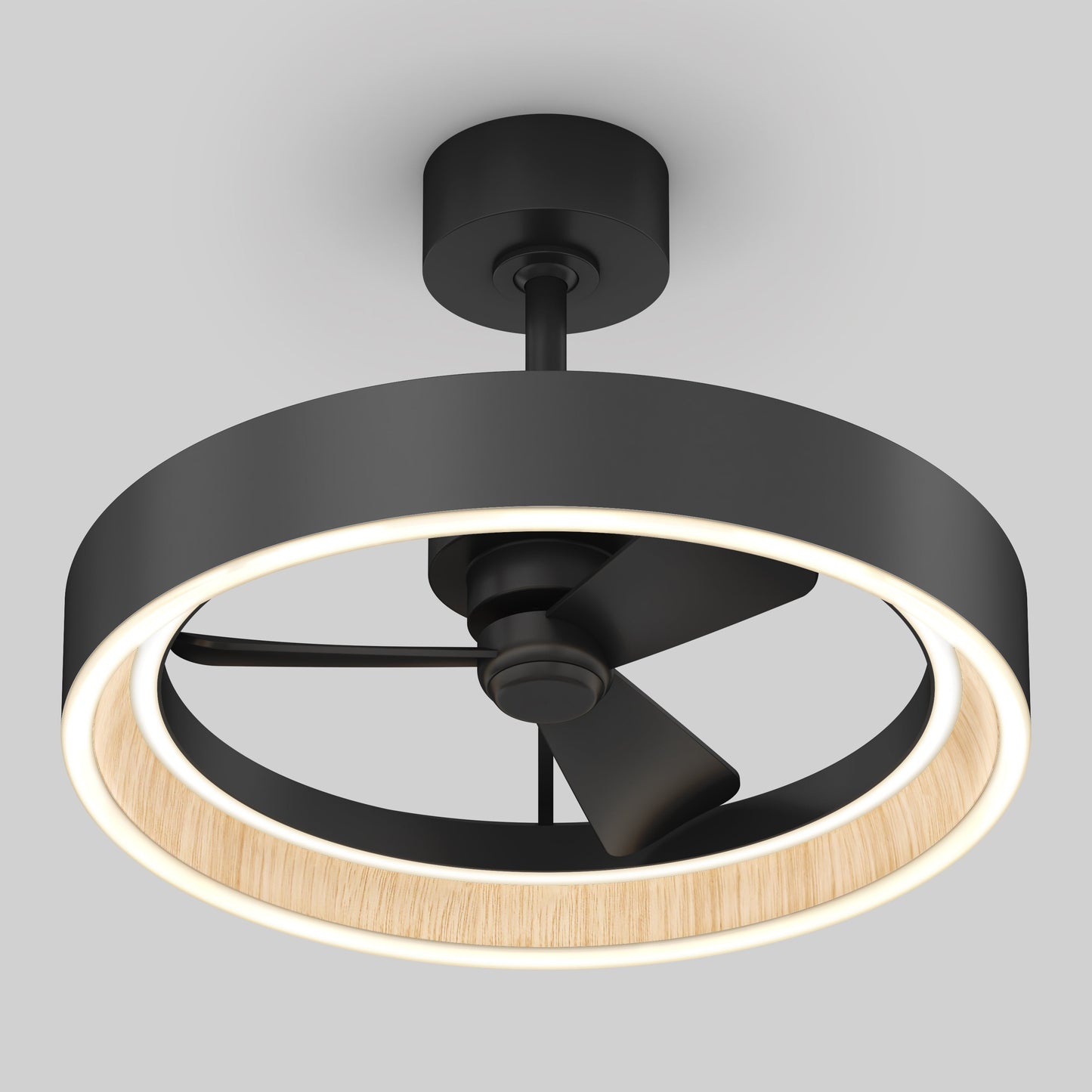 Alton 24 in. LED modern ceiling fan 3 speeds - with remote