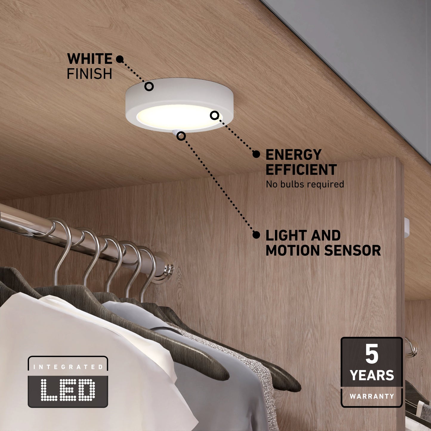 Accent under cabinet LED light 3CCT - pack of 3