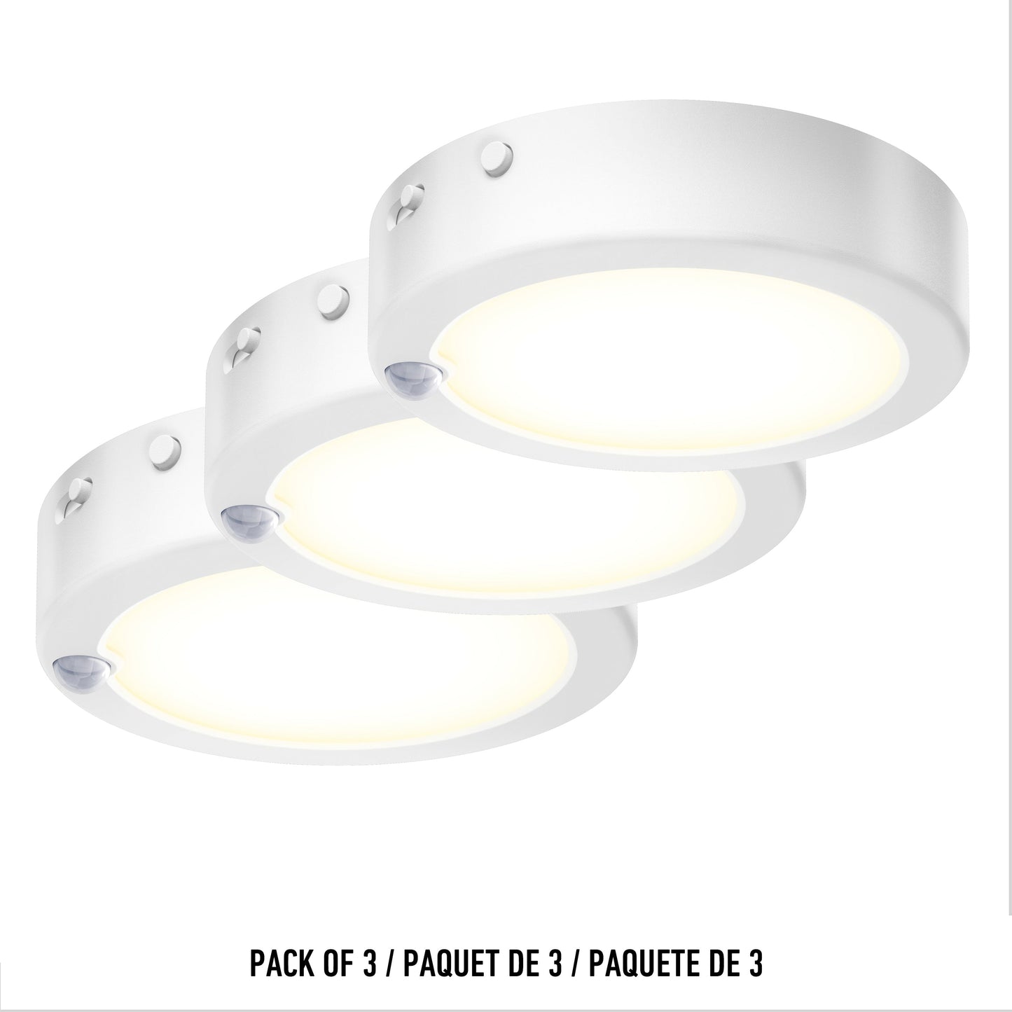 Accent under cabinet LED light 3CCT - pack of 3