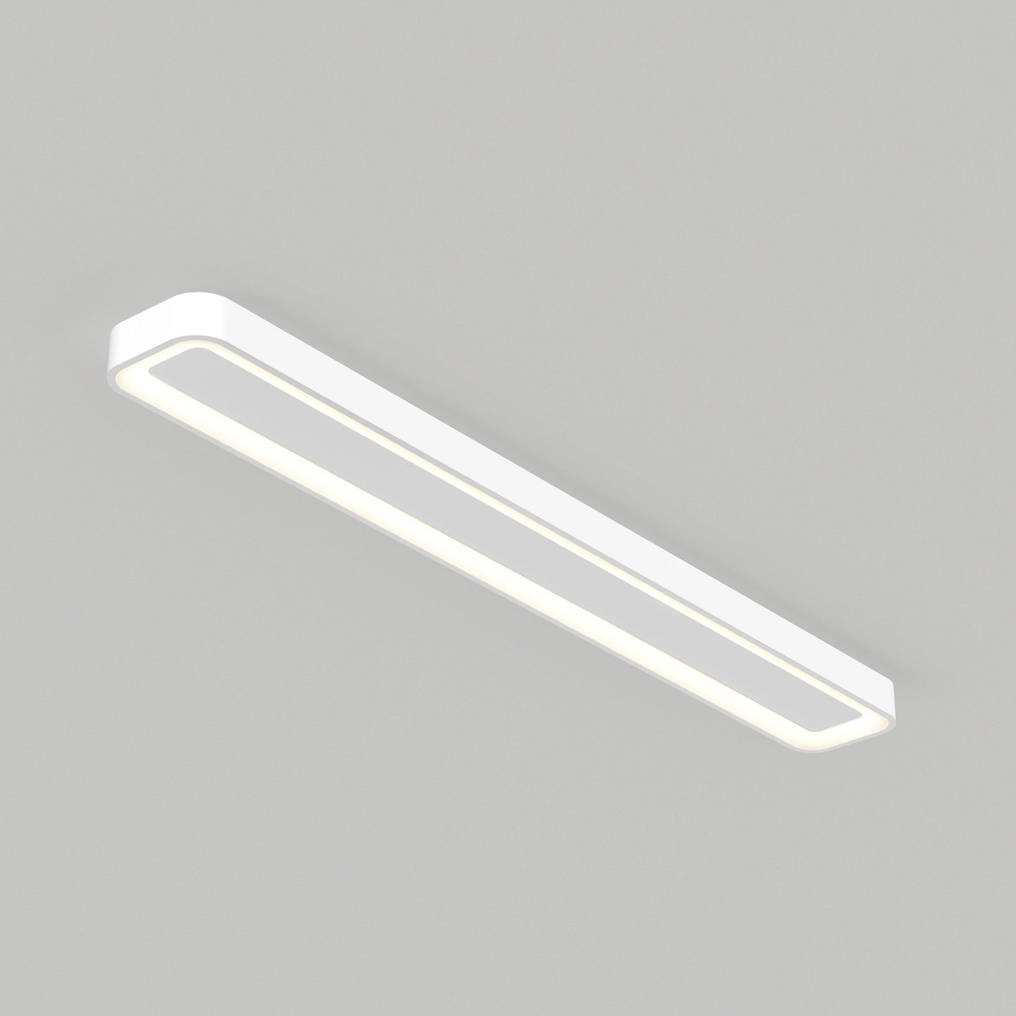 Aiden 48 in. LED modern flush mount light 5 CCT