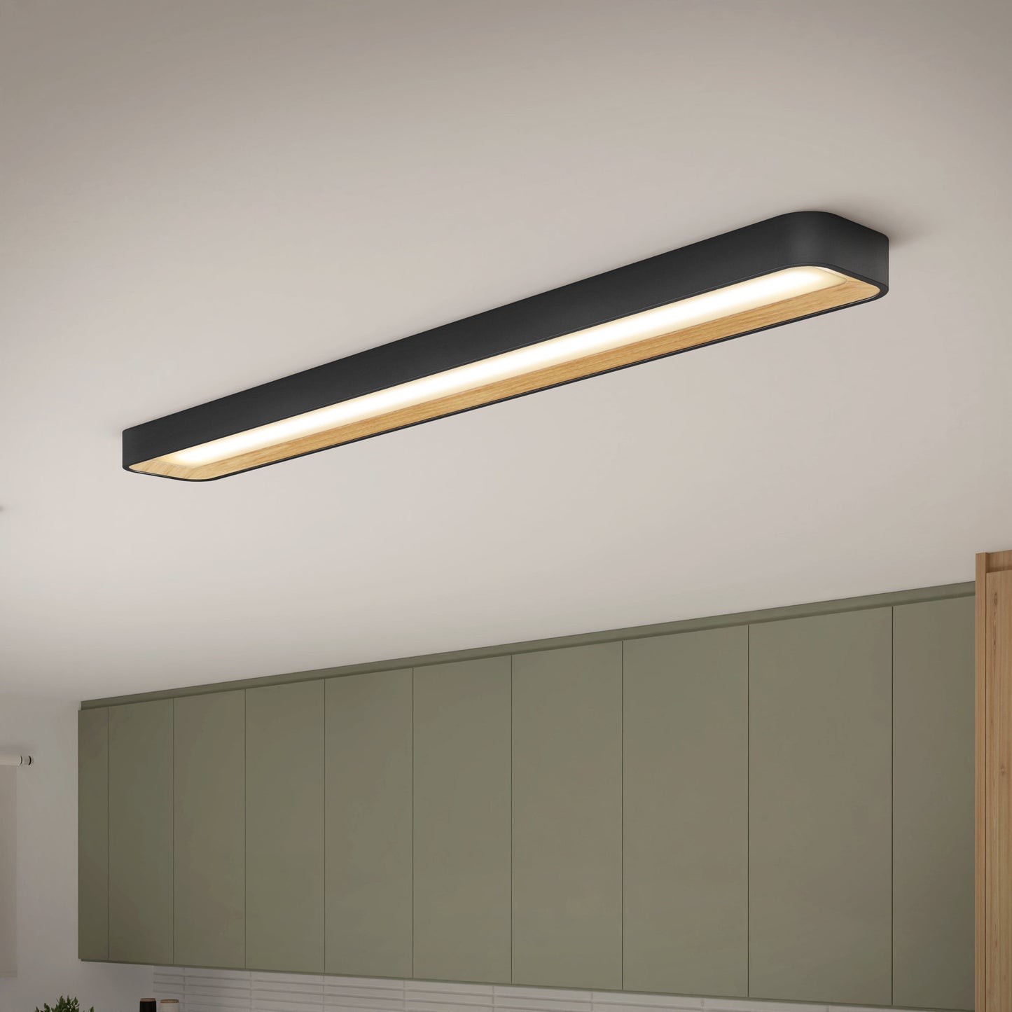 Alton 48 in. LED flush mount light 5 CCT